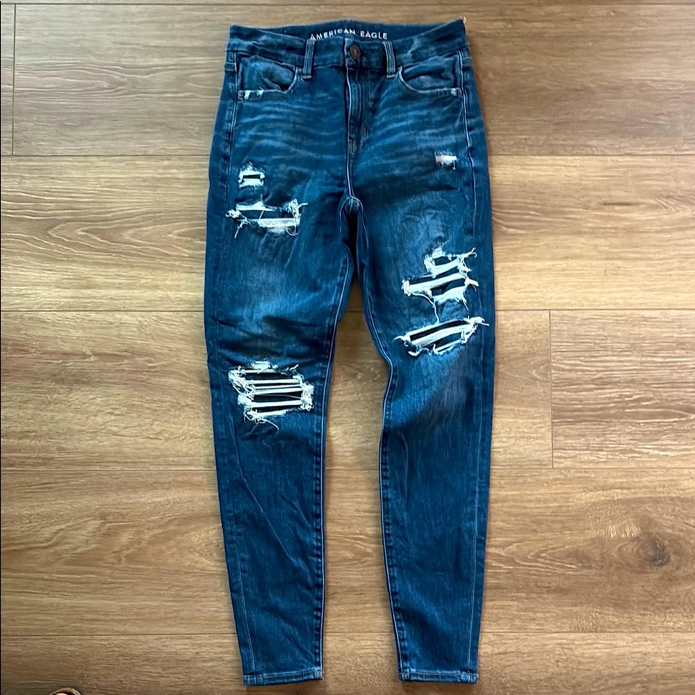 American Eagle Blue Denim Jeans, 8R